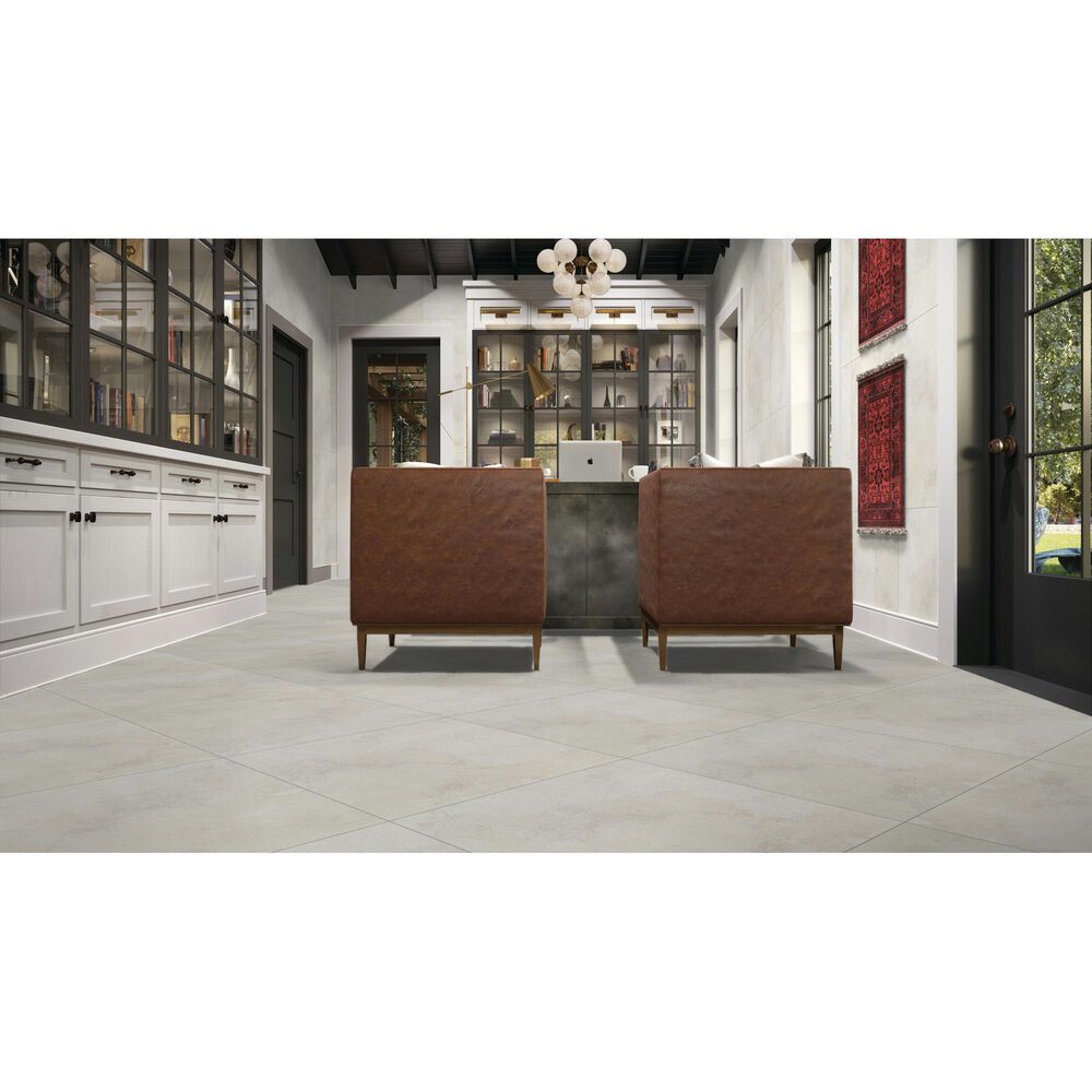 Dal-Tile Haddonstone Peony Rectangle Cross Cut 12" x 24" Porcelain Tile, , large