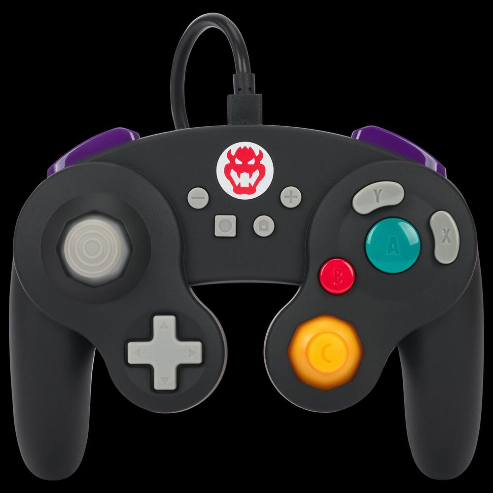Surge GameCube Style Wired Controller for Nintendo Switch in Bowser, , large