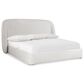 Bernhardt Loggia King Upholstered Shelter Bed in Off-White, , large