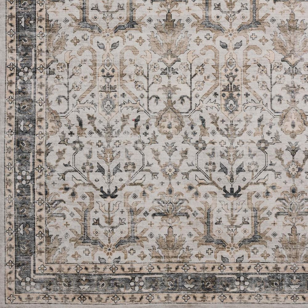 Loloi II Anniston Ivory and Stone 3'6" x 5'6" Area Rug, , large