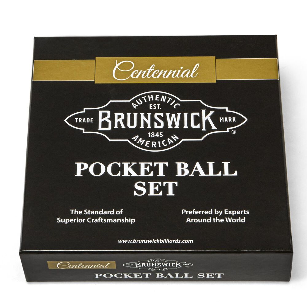 Brunswick Billiards Centennial Pocket Ball Set, , large