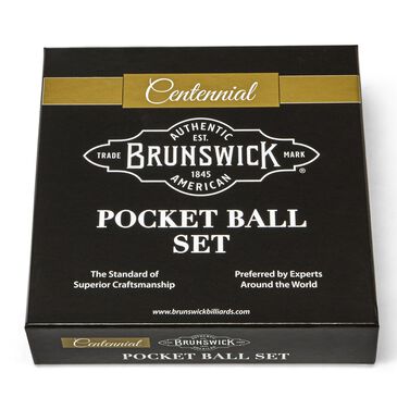 Brunswick Billiards Centennial Pocket Ball Set, , large