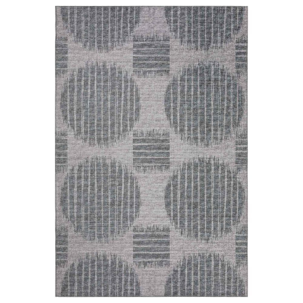 Dalyn Rug Company Sedona Geometric 2" x 3" Pewter Indoor/Outdoor Area Performance Rug, , large