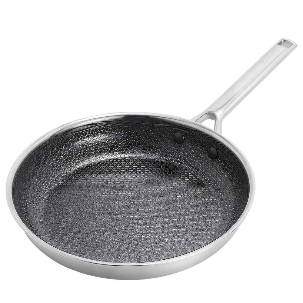 Green Pan Apex Hybrid 10" Ceramic Open Frypan in Stainless Steel, , large