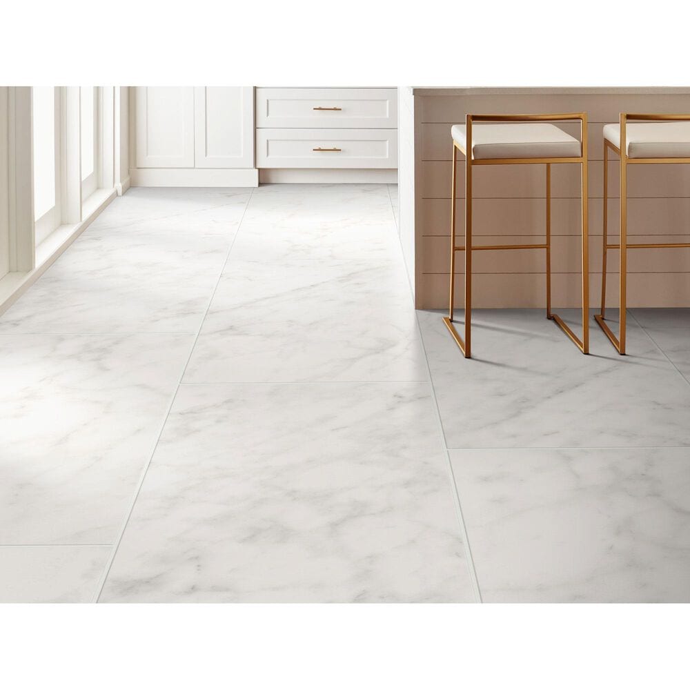 Shaw Prime Aura Carrara Abisso 24&quot; x 48&quot; Porcelain Tile, , large