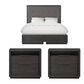 Urban Home Oxford 3-Piece King Bedroom Set in Basalt Grey, , large