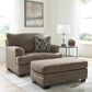 Ashley Stonemeade Oversized Chair in Nutmeg, , large