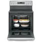 GE Appliances 30" Free-Standing Electric Convection Range in Stainless Steel, , large