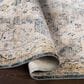 Surya Cardiff CDF-2303 Medium Gray, Light Blue, Mustard and Dark Blue 2"7" x 3"11" Area Rug, , large