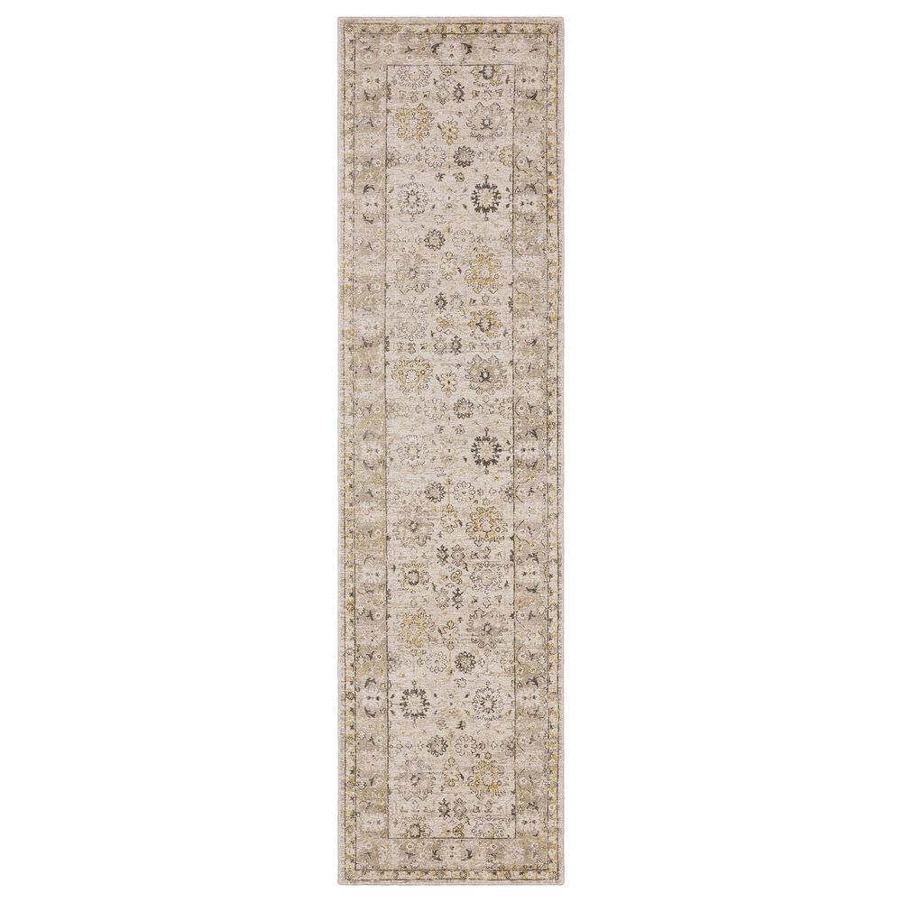 Oriental Weavers Windham Beige and Gold 2"6" x 10" Runner, , large