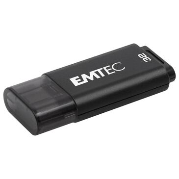 Emtec D400 32GB USB 3.2 Type-C Flash Drive in Black, , large