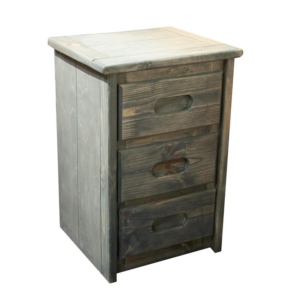 Timber Point Bunkhouse Nightstand in Driftwood, , large