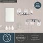 Vaxcel Wilmette 3-Light Bathroom Vanity in Chrome, , large