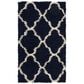 Safavieh Dallas Shag SGD257N-4 4" x 6" Navy/Ivory Area Rug, , large