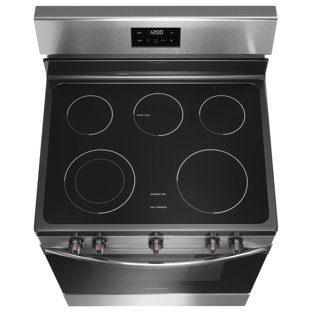 Frigidaire 3 Piece Kitchen Package with 22.3 Cu. Ft.  33&quot; Standard Depth Side by Side Refrigerator, 30&quot; Freestanding Electric Range, and 24&quot; Built-In Dishwasher with MaxDry in Stainless Steel, , large
