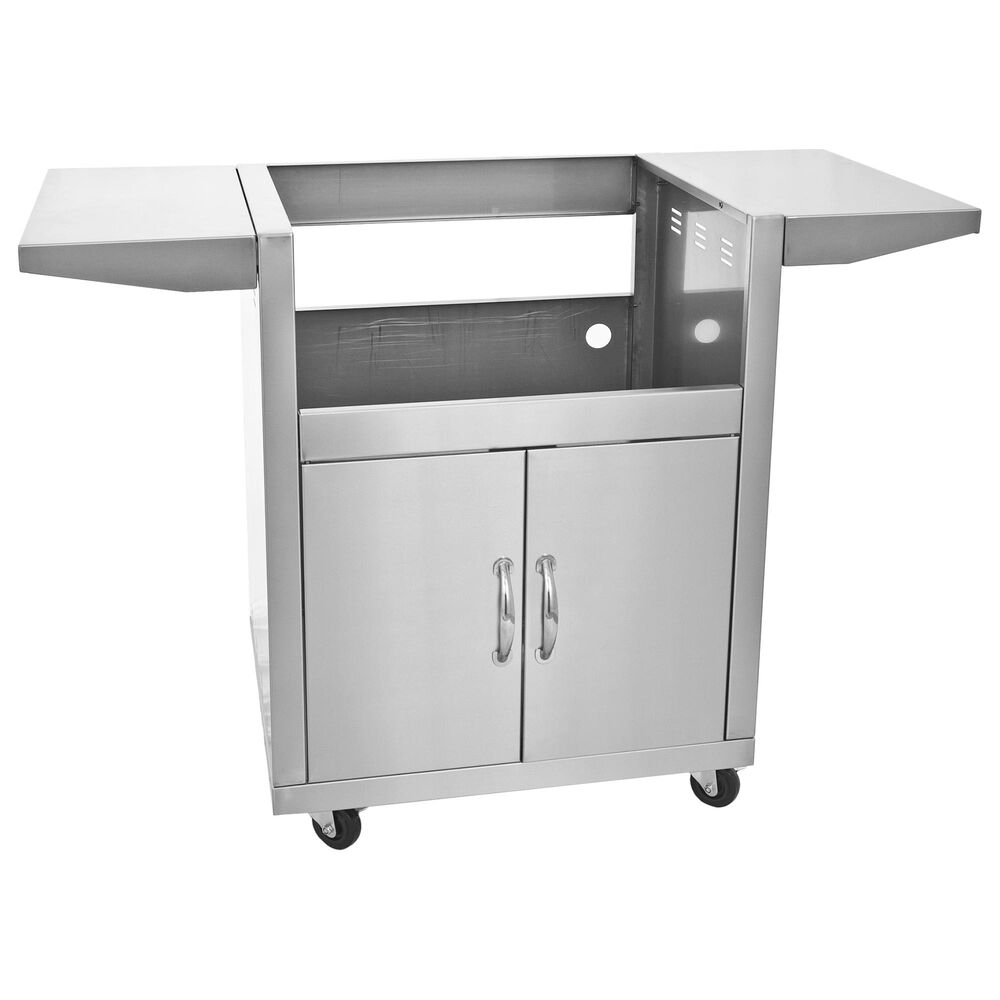 Blaze 25" 3-Burner Grill Cart in Stainless Steel, , large