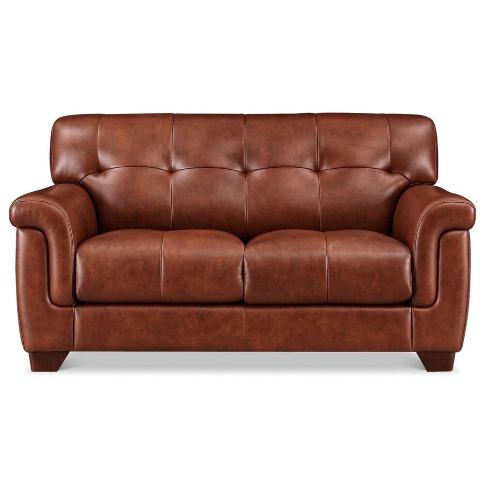 Hydeline Marylyn Stationary Loveseat in Berlin Brandy, , large