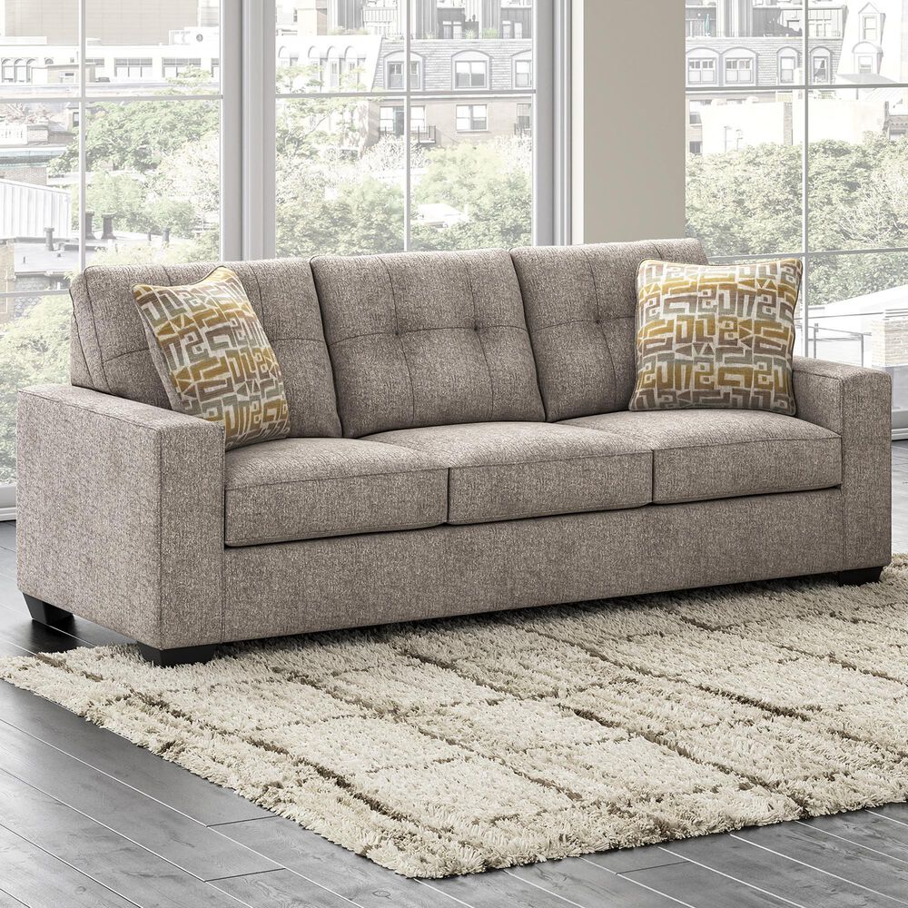 Ashley Larimer Stationary Sofa in Iron, , large