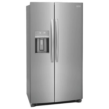 Frigidaire Gallery 22.3 Cu. Ft. Counter Depth Side-By-Side Refrigerator in Stainless Steel, , large