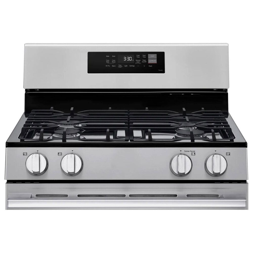 LG 6.3 Cu. Ft. Smart Gas Range in Stainless Steel, , large