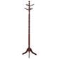 Pacific Landing Coat Rack Withe Twisted Post Warm Cherry, , large