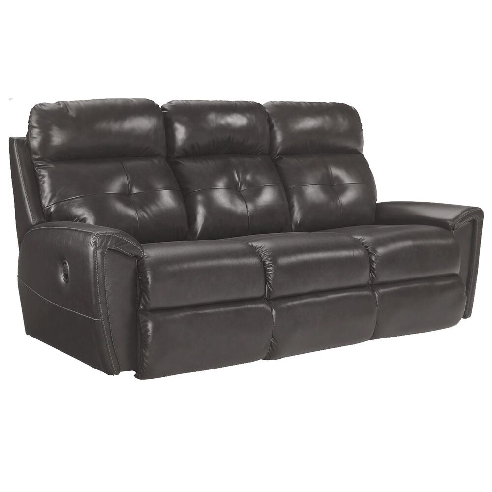 La-Z-Boy Douglas Reclining Sofa in Charcoal, , large