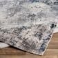 Surya Aisha 6"7" x 9"6" Charcoal, Light Gray, Blue and Off-White Area Rug, , large