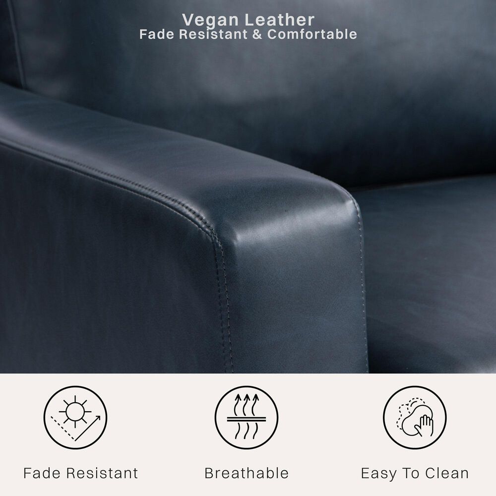 Lifestyle Solutions Fletcher Accent Chair in Navy, , large