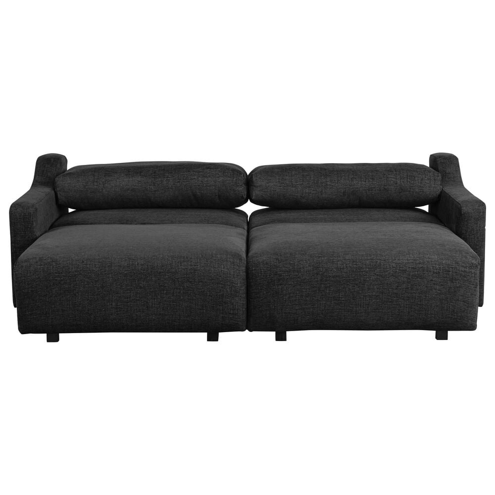 Lifestyle Solutions Glenmont Convertible Sofa in Black, , large