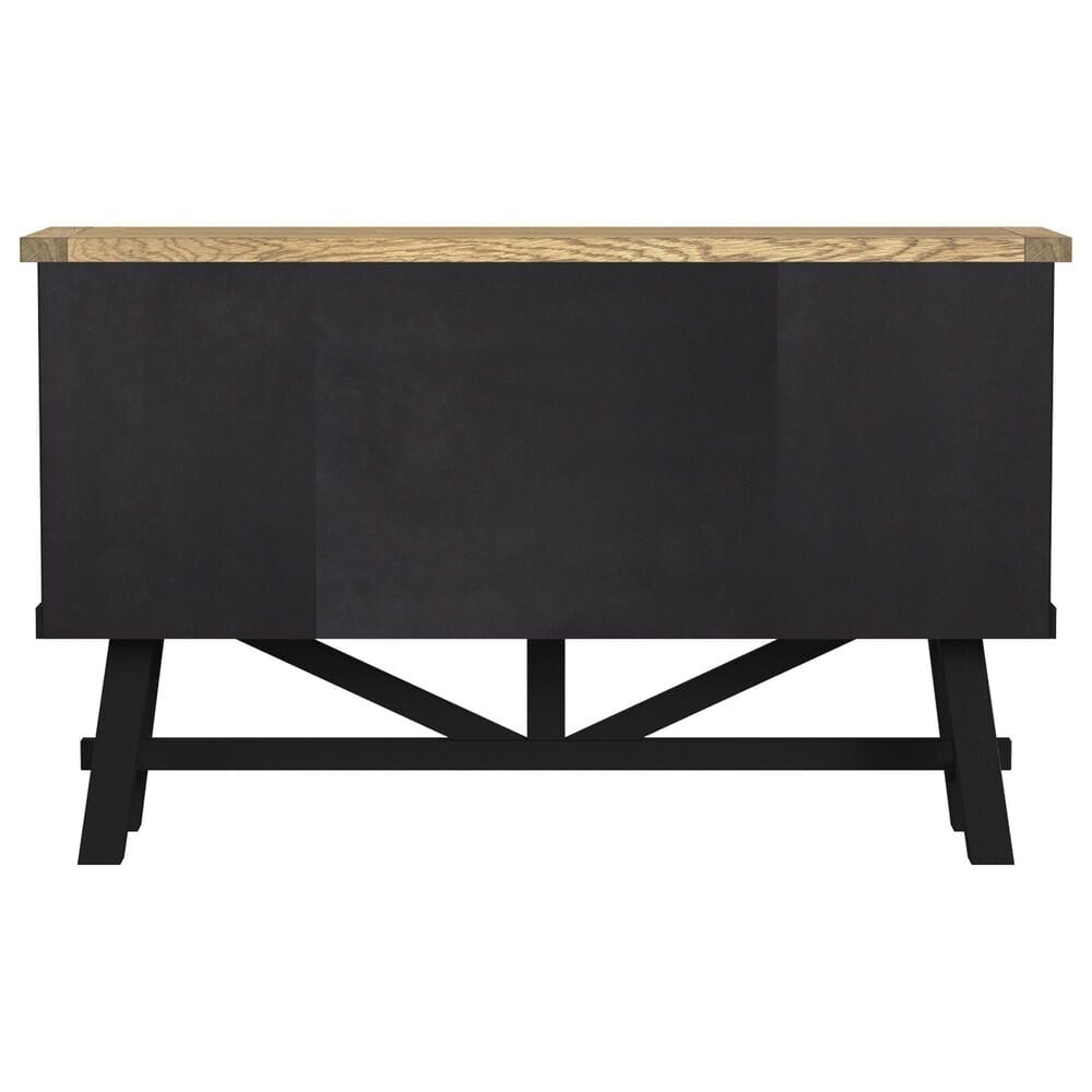 Hawthorne Furniture Hendricks Server in Rustic Wheat and Raven Black, , large