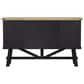 Hawthorne Furniture Hendricks Server in Rustic Wheat and Raven Black, , large