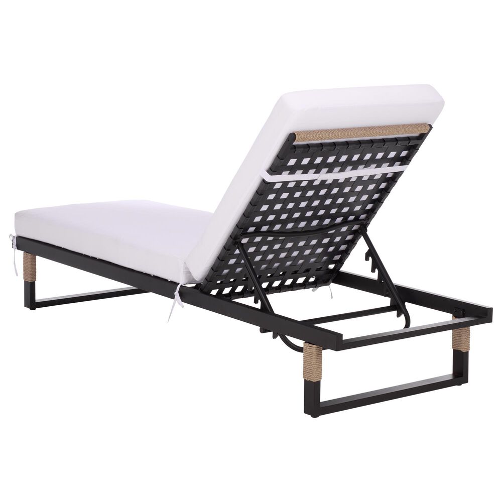 Safavieh Arman Lounger in White, , large