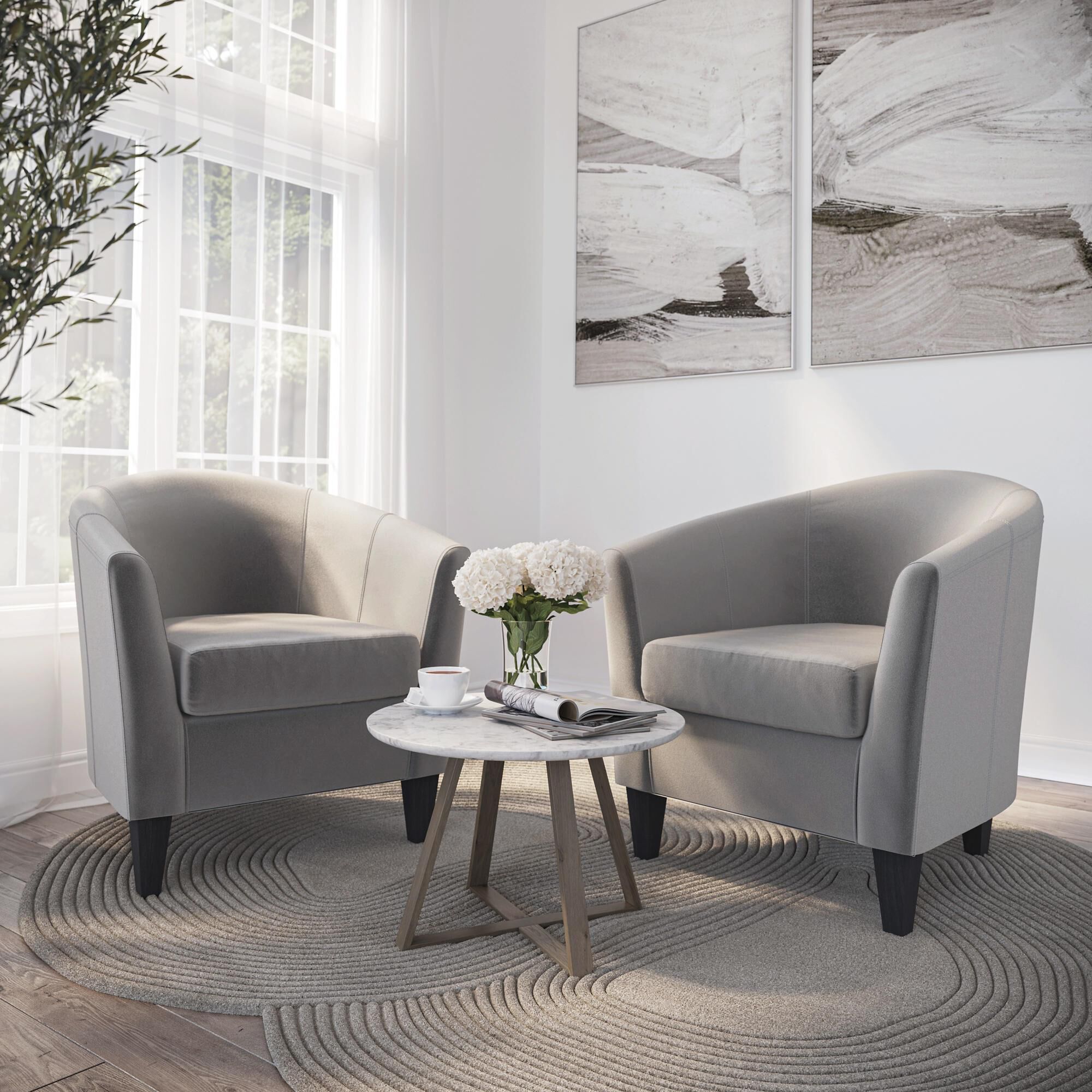 Pewter accent chair shop