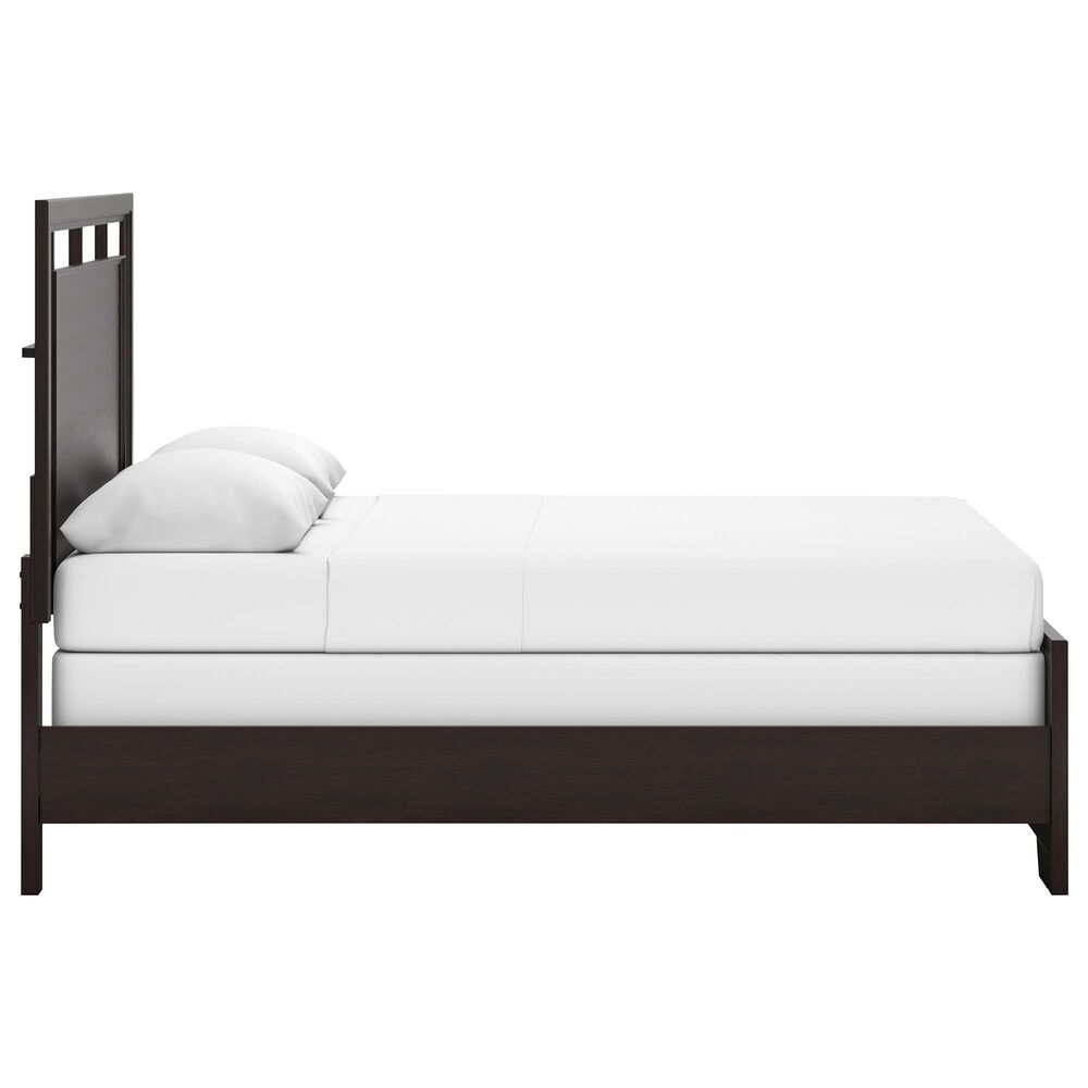 Ashley Covetown 4-Piece Queen Bedroom Set in Dark Brown, , large