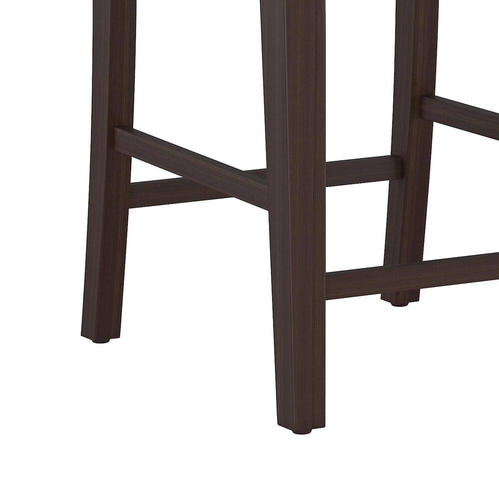 Skyline Furniture Counter Stool in Indian Blockprint Grey NFM