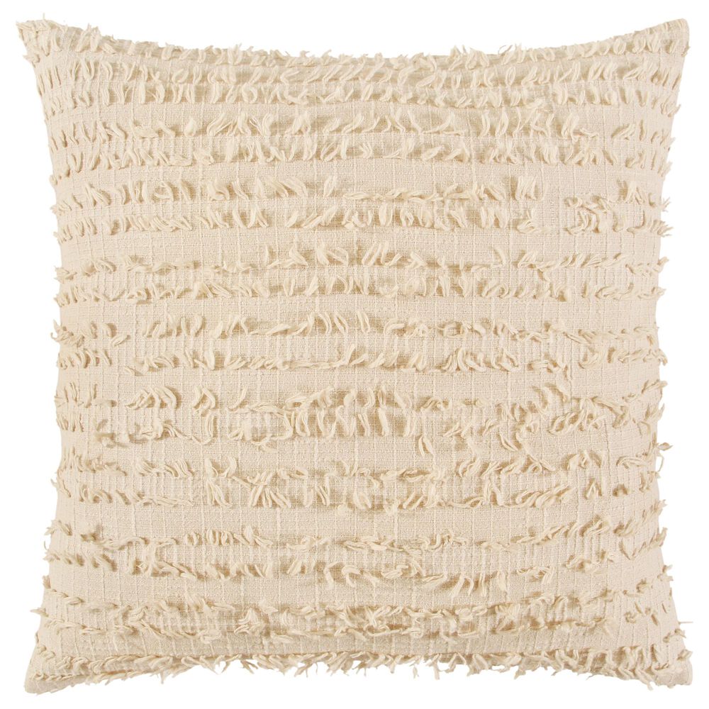 Rizzy Home Solid 20" Pillow in Natural, , large
