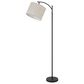 Cal Lighting Graydon Fishing Rod Floor Lamp in Black, , large