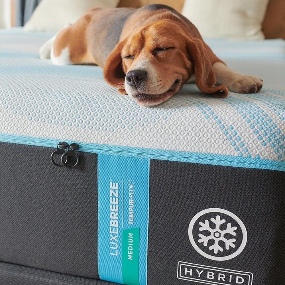 Tempur-Pedic LuxeBreeze 2.0 Medium Hybrid Queen Mattress, , large