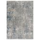RIZZY Ankara ANK735 Gray and Blue 2"6" x 8" Runner, , large