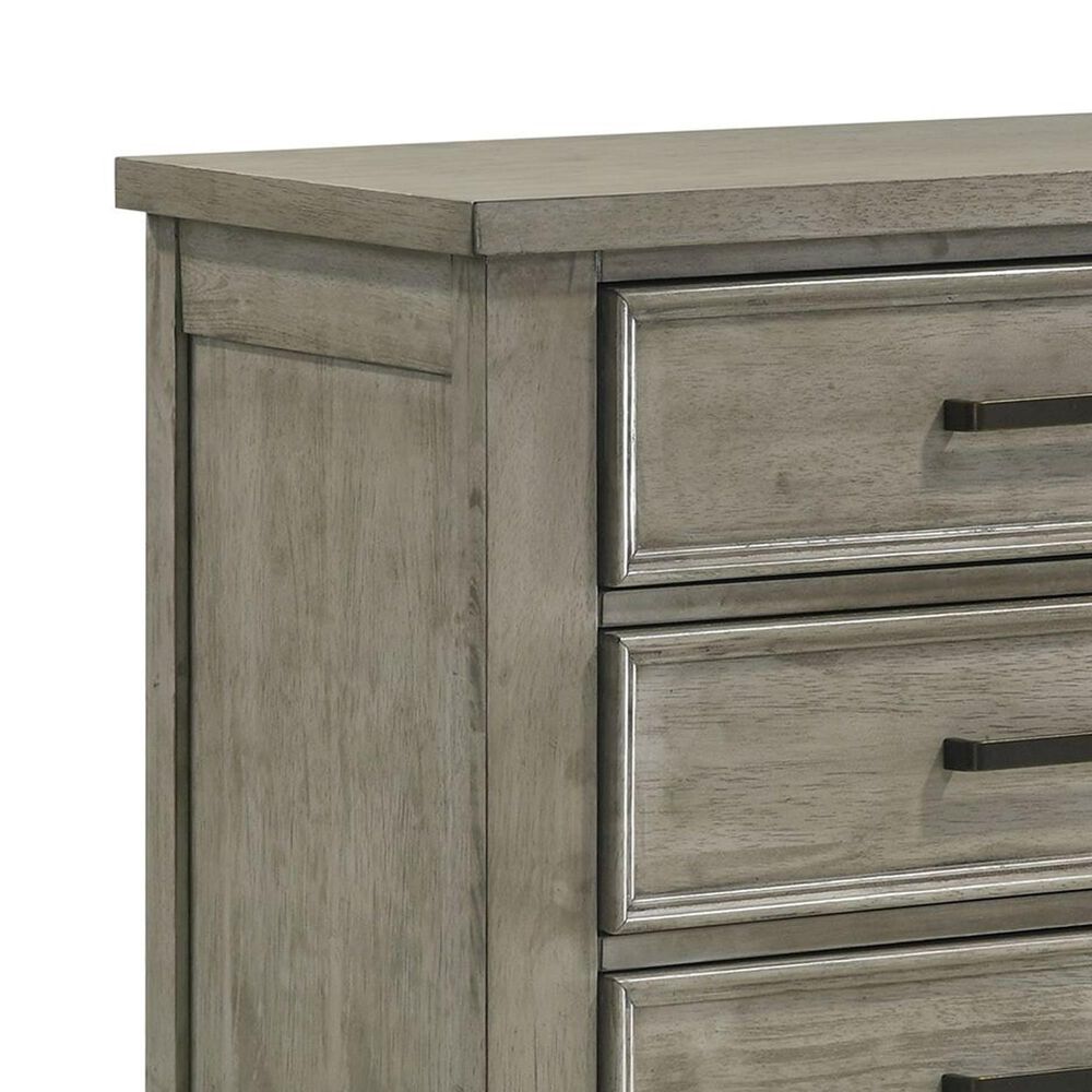 Mayberry Hill Sullivan 3-Drawer Nightstand in Drift Grey, , large