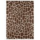 Dalyn Rug Company Mali ML4 8" Round Chocolate Indoor/Outdoor Area Performance Rug, , large