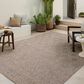 Amber Lewis x Loloi Topanga 6"7" x 9"4" Natural and Mist Indoor/Outdoor Area Rug, , large