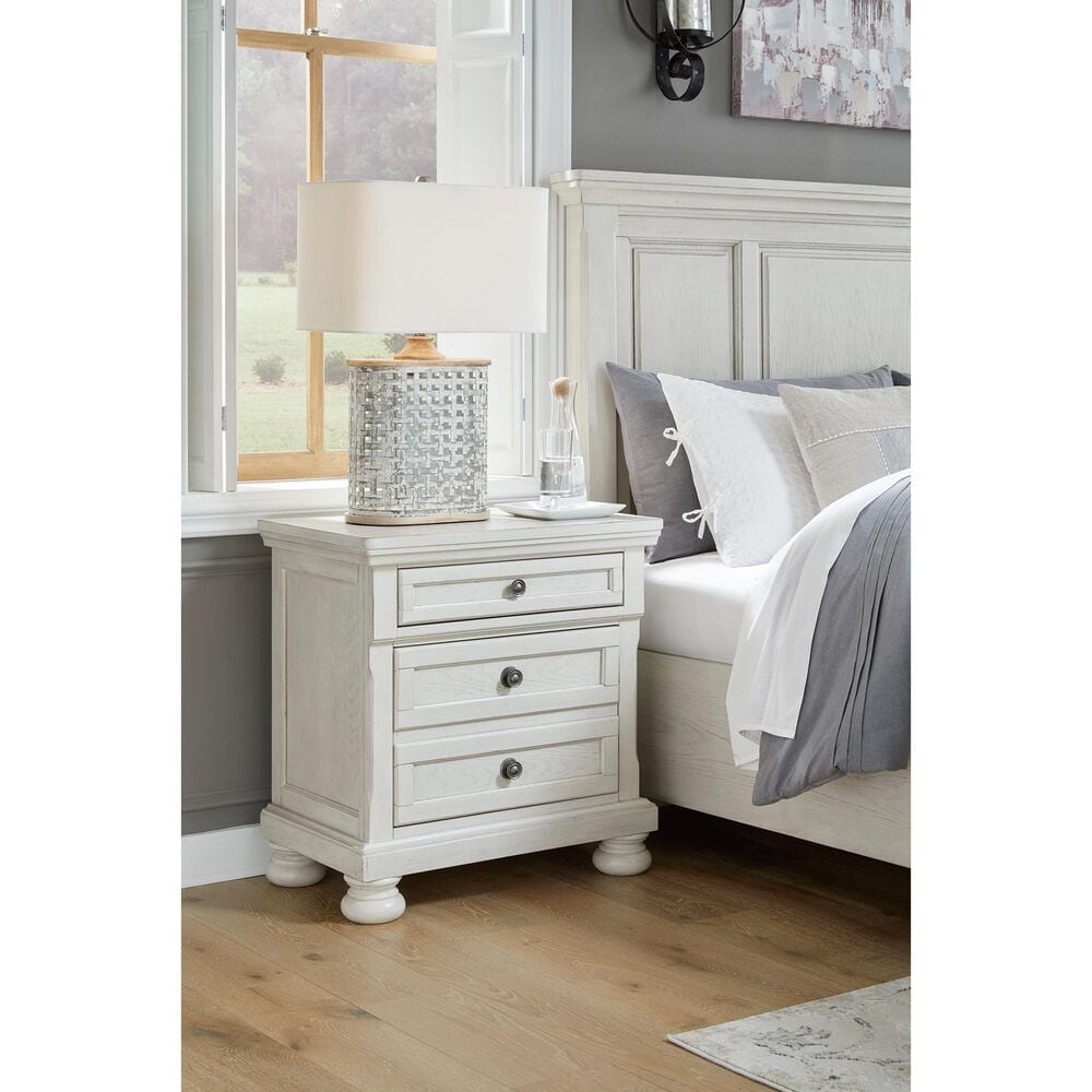 Ashley Robbinsdale Nightstand in Antique White, , large