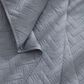 Trade Linker 3-Piece Queen Basket Pinsonic Quilt Set in Silver, , large