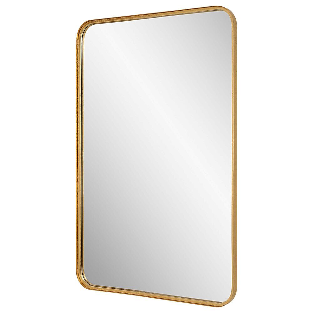 Salt &amp; Light 38&quot; x 24&quot; Wall Mirror in Gold Leaf, , large
