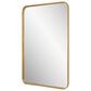 Salt & Light 38" x 24" Wall Mirror in Gold Leaf, , large