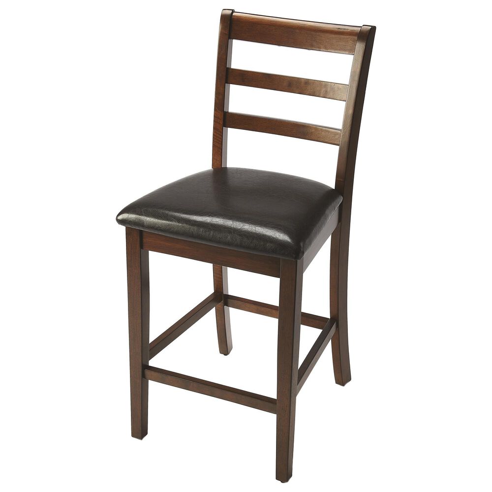 Butler Plato Pub Stool in Dark Brown, , large