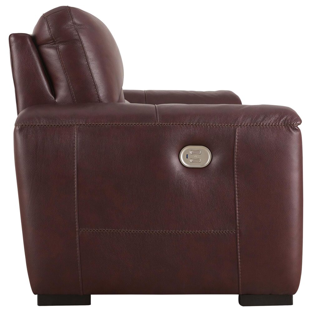 Ashley Alessandro Power Reclining Loveseat with Console in Garnet, , large