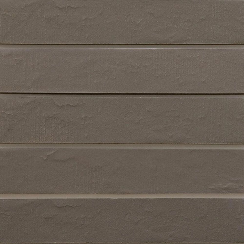 Emser Ikigai Loam 1" x 7" Stacked on 10" x 14" Matte Porcelain Mosaic Sheet, , large