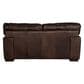 Softline Leather Loveseat in Madison Espresso, , large